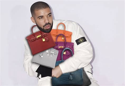 drake's hermes collection|drake birkin bag collection.